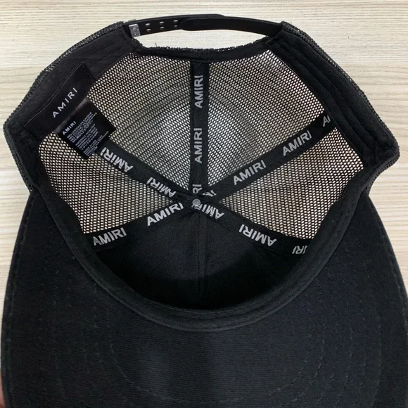 Amiri mesh trucker hat summer fashion sun cap - Picture 5 of 5